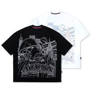 Uxurious-Camiseta <span class=keywords><strong>de</strong></span> alta calidad, camisa <span class=keywords><strong>de</strong></span> manga corta con bordado rápido - Product Image 1