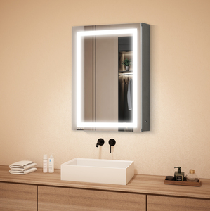 Hình chữ nhật Led Gương phòng tắm với Frameless lý tưởng cho <span class=keywords><strong>Cambodia</strong></span> nhà máy - Product Image 2