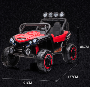 Vehículo Todoterreno Eléctrico de 4 Ruedas para Niños, Resistente, Modelo 2025, con Luces LED Bluetooth, para Playa, Desierto y Todo Tipo de Terreno, con USB - Product Image 6