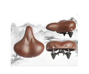Selles de vélo confortables colorées vintage OEM avec rembourrage en <span class=keywords><strong>gel</strong></span> pour vélo cruiser et VTT 25*27cm Durables - Product Image 1