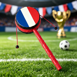 Football Event Custom <b>Hand</b> Rattles <b>Drum</b> National Flag Pattern <b>Hand</b> Shaking Toy Sports Match Souvenir Promotional Gift - Product Image 5
