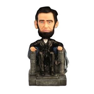 Tổng Thống Mỹ <span class=keywords><strong>Abraham</strong></span> Lincoln bức tượng bức tượng bán thân tùy chỉnh Lincoln con số tác phẩm điêu khắc nhựa bức tượng Lincoln tưởng niệm quà tặng - Product Image 1