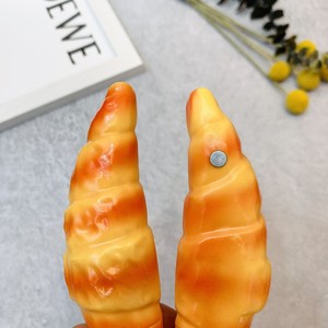 Bolígrafo Creativo con Forma de Pan, <span class=keywords><strong>Pizza</strong></span>, Baguette y Croissant, Bolígrafo con Imán para Refrigerador - Product Image 6