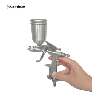 Pistola de Pulverización Profesional Mini F-2, Aerógrafo Neumático con Boquilla de 0.5mm para Reparación de Cuero, Coloración, Bricolaje y Pintura Industrial - Product Image 3