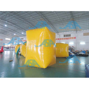 Bouée flottante géante, bouée <span class=keywords><strong>gonflable</strong></span> en forme de cube, cylindre, pilier, tubes, bouées de natation gonflables pour SUP - Product Image 5
