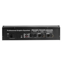 Xtuga EQ-8S double 31 bandes effet Audio processeur professionnel DSP graphique égaliseur numérique équipement sonore Audio