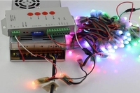 Píxeles LED WS2811 de 12 mm para Navidad, Luz LED Digital RGB IP67