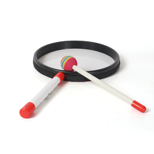 Instruments pour enfants à percussion Orff vente en gros 8 pouces sucette polyester peau de <span class=keywords><strong>tambour</strong></span> <span class=keywords><strong>tambour</strong></span> à main - Product Image 6