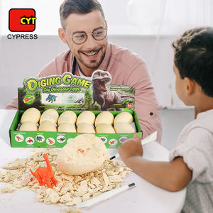 Venta al por mayor STEM 12 piezas Dinosaur Egg Toys Excavation Discover Play Set Dino Eggs Dig Kit para niños - Product Image 2