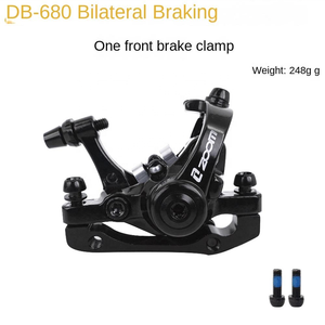 <span class=keywords><strong>Precio</strong></span> al por mayor ZOOM DB-680 Pinza <span class=keywords><strong>de</strong></span> <span class=keywords><strong>freno</strong></span> <span class=keywords><strong>de</strong></span> disco <span class=keywords><strong>de</strong></span> bicicleta <span class=keywords><strong>de</strong></span> aleación <span class=keywords><strong>de</strong></span> aluminio con cambio manual y accionamiento por cable para bicicleta <span class=keywords><strong>de</strong></span> montaña - Product Image 3