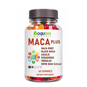 Suplemento Alimenticio Maca Plus Gummies, Raíz de Maca Negra, Hierbas y Extracto Naturales, Gomitas de Maca Plus - Product Image 1