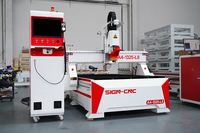 Router CNC Industrial Automático de Rendimiento Estable 4*8 pies con Rodamientos Syntec para Tallado de Madera Sólida de Nogal y Tableros de Melamina