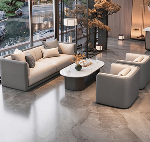 Conjunto de Sofás Modernos para Oficina, Sillones Tapizados para Recepción, Sala de Espera, Hotel y Vestíbulo - Product Image 4