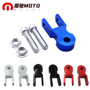 <span class=keywords><strong>Amortisseur</strong></span> de moto Motorola, rehausseur de hauteur 77 mm, rouge, en alliage d'aluminium, coussin de levage de suspension arrière - Product Image 4