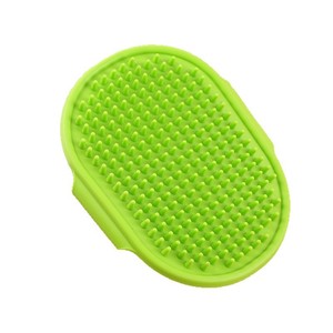 Brosse de massage pour animaux de compagnie Mi Ai 8,8x12,5 cm en TPR, outil de toilettage pour chats et chiens - Product Image 5