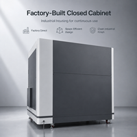 Nouvelle imprimante 3D grand format directe usine, machine industrielle en alliage d'aluminium fermée de 1000 mm, plateau chauffant en verre trempé, garantie 1 an