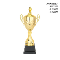 Trophée de la gloire du tournoi de football ELOR Euro 2024 Champions, trophée de récompense, coupes