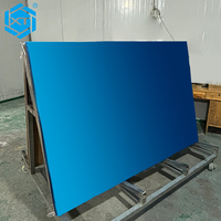 3mm 4x8ft Colorful Blue Pmma Decorations Feuille de miroir acrylique doré pour découpe laser
