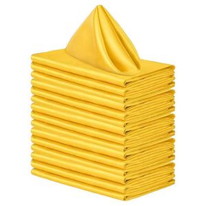 Serviettes <span class=keywords><strong>de</strong></span> <span class=keywords><strong>table</strong></span> carrées en satin <span class=keywords><strong>bleu</strong></span> <span class=keywords><strong>ciel</strong></span>, douces, romantiques, pour mariage, banquet, décoration <span class=keywords><strong>de</strong></span> <span class=keywords><strong>table</strong></span> pour dîner - Product Image 3