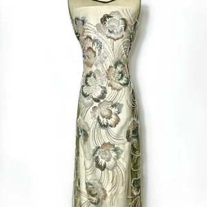 sachin and babi light blue dress Buy Embroidered Fabrics Online main image 1