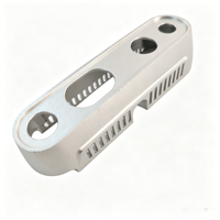 Boîtier de caméra en aluminium 6061 sur mesure OEM, usiné avec précision par CNC, style Microsoft, anodisé noir, pour caméra électronique