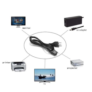 6ft 1.8m Svizzero Cavo di Alimentazione Svizzera Brasile Spina IEC C13 AC Cavo di Alimentazione Per PC Monitor Del <span class=keywords><strong>Computer</strong></span> LG Sony <span class=keywords><strong>TV</strong></span> 3D Stampante - Product Image 3