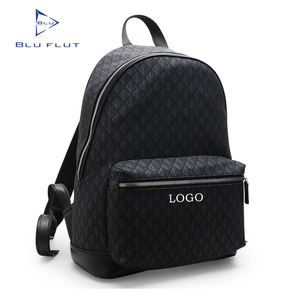 Sac à dos en cuir personnalisé Bal Manent, sac à dos pour ordinateur portable, sac à dos décontracté pour le sport, pour hommes - Product Image 1