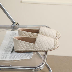 Chaussures plates décontractées XINZI RAIN sur mesure, faible MOQ, dessus en cuir respirant, talon de 3 cm, espadrilles pour femmes - Product Image 2