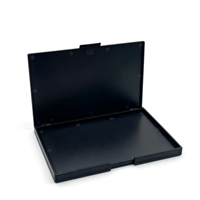 Grande palette vide magnétique en ABS, tubes en plastique rectangulaires, rangement pratique, palette divisée pour fards à paupières et blush, écologique YS