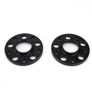 Widened Wheel <b>Flange</b> 100mm PCD 4 Hole Aluminum Alloy Black For BMW Mini With Tapered <b>Bolts</b> 14x1.25 - Product Image 3