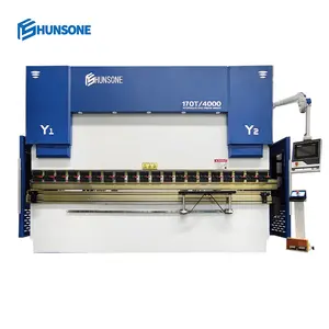 HUNSONE הידראולי CNC לחץ בלם מותאם אישית מכונות כיפוף מתכת למכירה