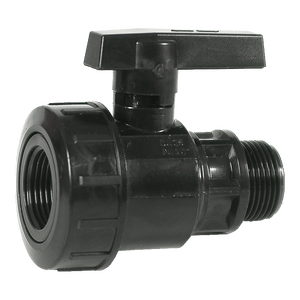 Valvola a Sfera Manuale ed Elettrica in ABS 3/4\" M X 3/4\" F, Struttura di Controllo Acqua Personalizzabile OEM - Product Image 1