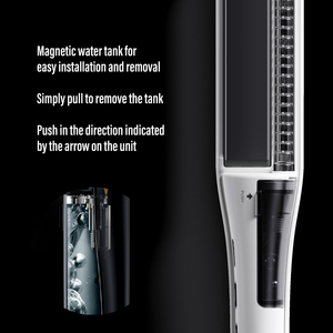 Lena Professional Aluminum Plates Steam Flat Iron <strong>Hair</strong> Straightener <strong>Keratin</strong> Ionic Technology 200&deg;C Adjustable Temperature - Product Image 6