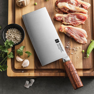 XINZUO Scherp Keukenmes voor Botten Professioneel 3-laags Composiet Staal Rood Houten Handvat Bestek Nieuw - Product Image 5