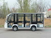 Autobús Eléctrico HuSurg de Material Ligero, 11 Plazas, Ahorro de Energía, para Centro de Ciudad y Sitios Históricos