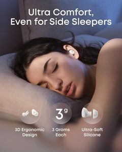 Soundcore <b>Sleep</b> A30 by Anker <b>Sleep</b> Earbuds Snore Masking <b>Sleep</b> Headphones Smart Active Noise Cancelling <b>Sleep</b> Headphones - Product Image 6