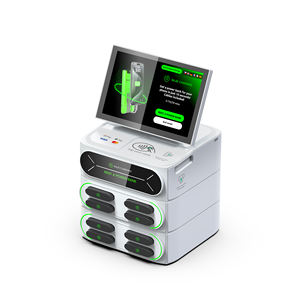 Machines commerciales tendance à 8 emplacements avec écran publicitaire tactile, contenu personnalisable, <span class=keywords><strong>location</strong></span> de batteries externes à charge rapide - Product Image 4