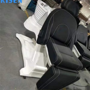 Kisen High <b>End</b> 3 Motor Electric Adjustable Lift Salon Barber Shampoo Chair Shampoo Bowl Sink Hair Wash <b>Bed</b> with Massage for Sale - Product Image 5