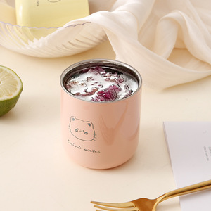 Khỏe mạnh sinh thái thân thiện 304 thép không gỉ trẻ em cup | hai lớp chống bỏng, 280ml cho sữa và nước tùy chỉnh - Product Image 4