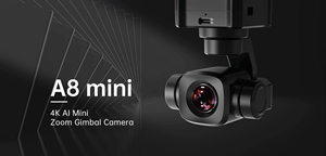 Cámara con Gimbal SIYI A8 Mini 4K 8MP Ultra HD con Zoom Digital 6X, Sensor SONY de 1/1.7'', Ligera (95g), 55x55x70mm - Product Image 6