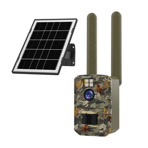 O-KAM 3MP 4G réseau complet <span class=keywords><strong>sans</strong></span> électricité <span class=keywords><strong>sans</strong></span> énergie solaire nette faible consommation vidéo durable caméra de chasse en plein air - Product Image 1