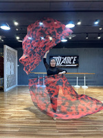 Drapeaux de louange en soie pour la danse de culte en église, tenues de performance, Banderas De Danza