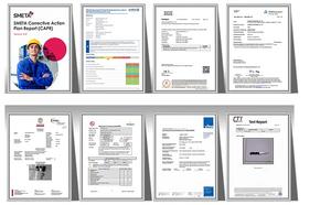 Set di coltelli da bistecca da 6 pezzi personalizzati con bordo seghettato lama in acciaio inossidabile affilato manico in legno in 6 colori-Pakkawood - Product Image 6