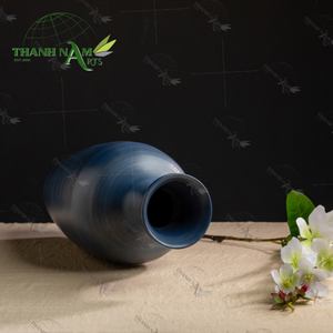 Juego de jarrones de bambú pintados artísticos de alta calidad para decoración del hogar jarrones hechos a mano Decoración de mesa hechos en Vietnam - Product Image 3