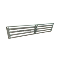 Vente en gros de grilles d'aération grises pour bus en plastique pratiques et durables Couvercle d'aération arrière pour climatiseur de camion