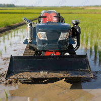 Mini Cultivadora Agrícola Multifuncional de 35 HP al Mejor Precio, con 5 Accesorios de Trabajo Completos para la Agricultura