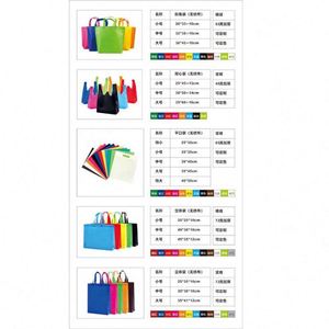 High Quality Accept Custom Logo <b>Small</b> Retail Printed Blank Grocery Non Woven Tote <b>Gift</b> Cloths T Shirt Bag for Shopping - Product Image 2