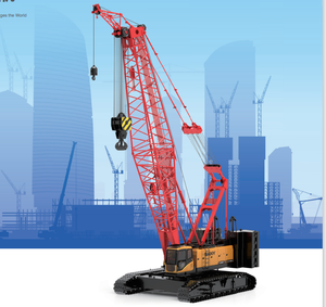 SCC1500A-2 עגורן קרש שימוש במנוף זחילה קרולר 150 טון בנייה ידנית של מנוף - Product Image 4