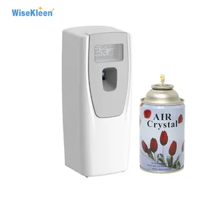 Dispenser penyegar udara otomatis Dispenser Aerosol semprotan parfum kustomisasi pabrik Wisekleen