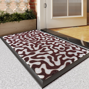Alfombrilla para puerta Delantera de goma Natural con diseño de <span class=keywords><strong>vacaciones</strong></span>, entrada exterior, trampa resistente, alfombrilla para puerta interior y exterior con suciedad y humedad - Product Image 4